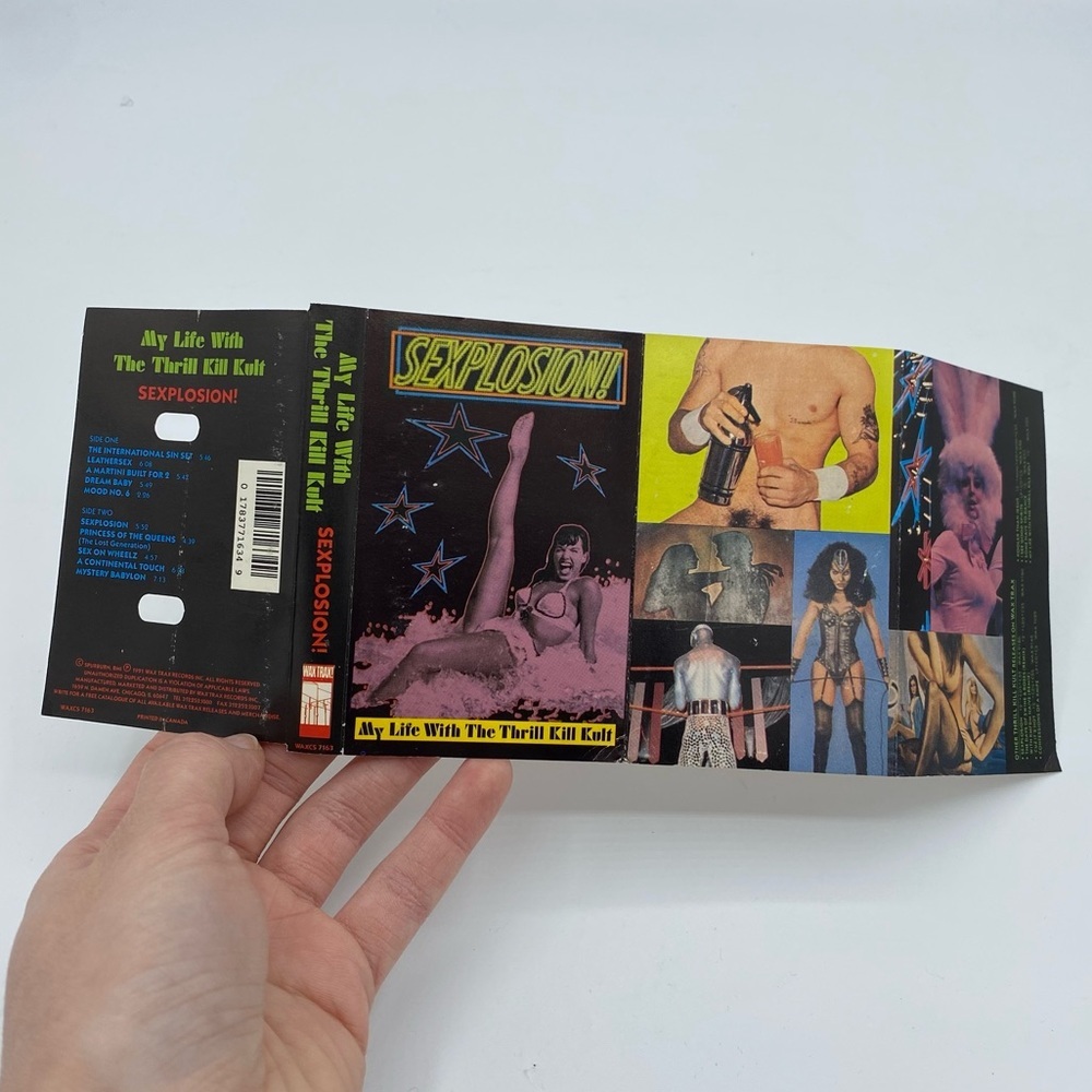 Vintage 1991 Sexplosion: My Life with the Thrill Kill Kult Cassette Tape - Picture 5 of 7